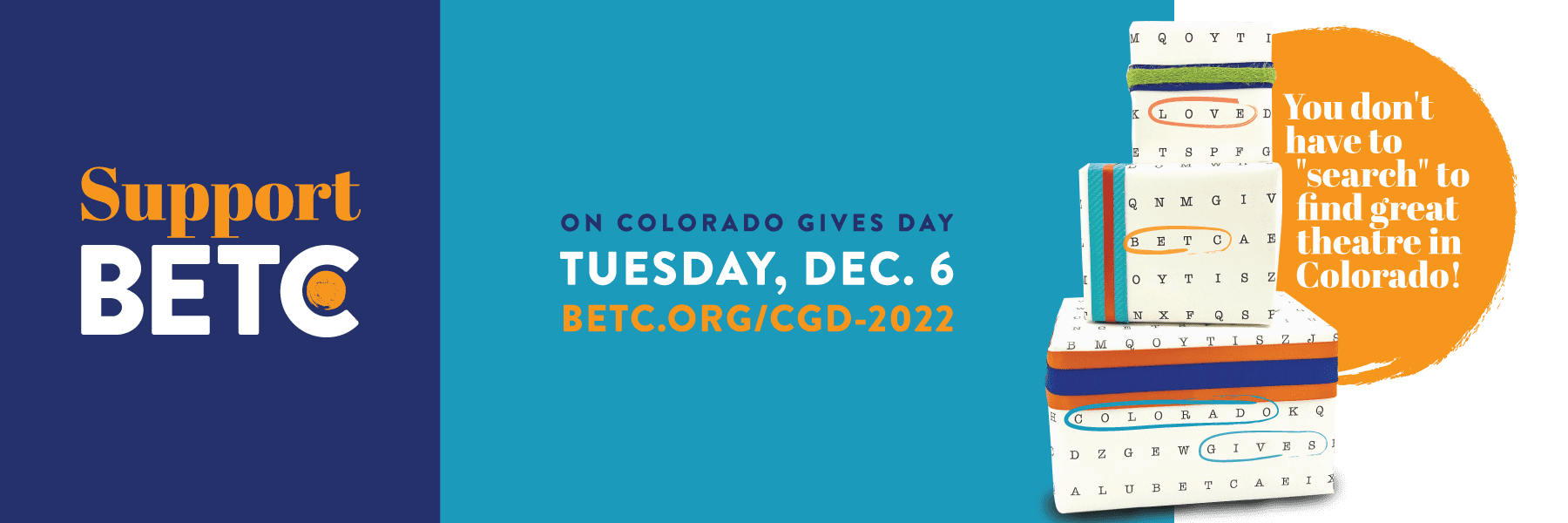 Colorado Gives Day 2022 Dec. 7, 2021 BETC