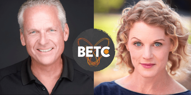 Mark Ragan (Managing Director) and Jessica Robblee (Artistic Director), new leadership team at BETC